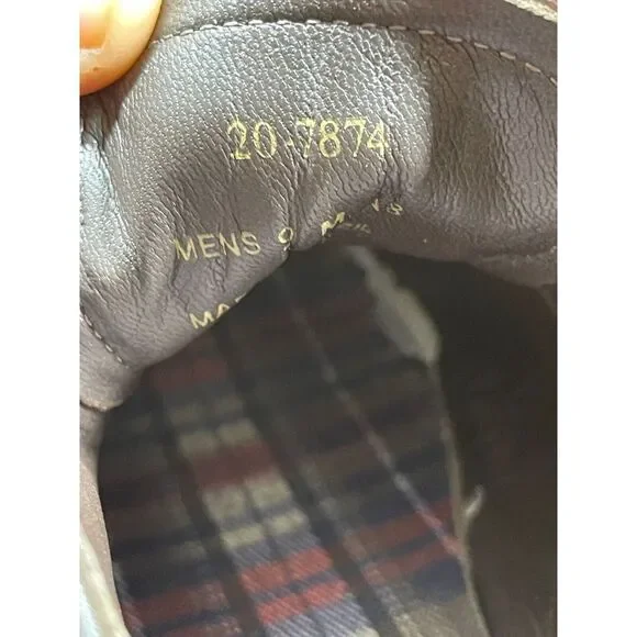 Johnston & Murphy Shoes Mens Size 9M Brown 2-Tone Leather Saddle Oxfords 20-7874 - Picture 11 of 11